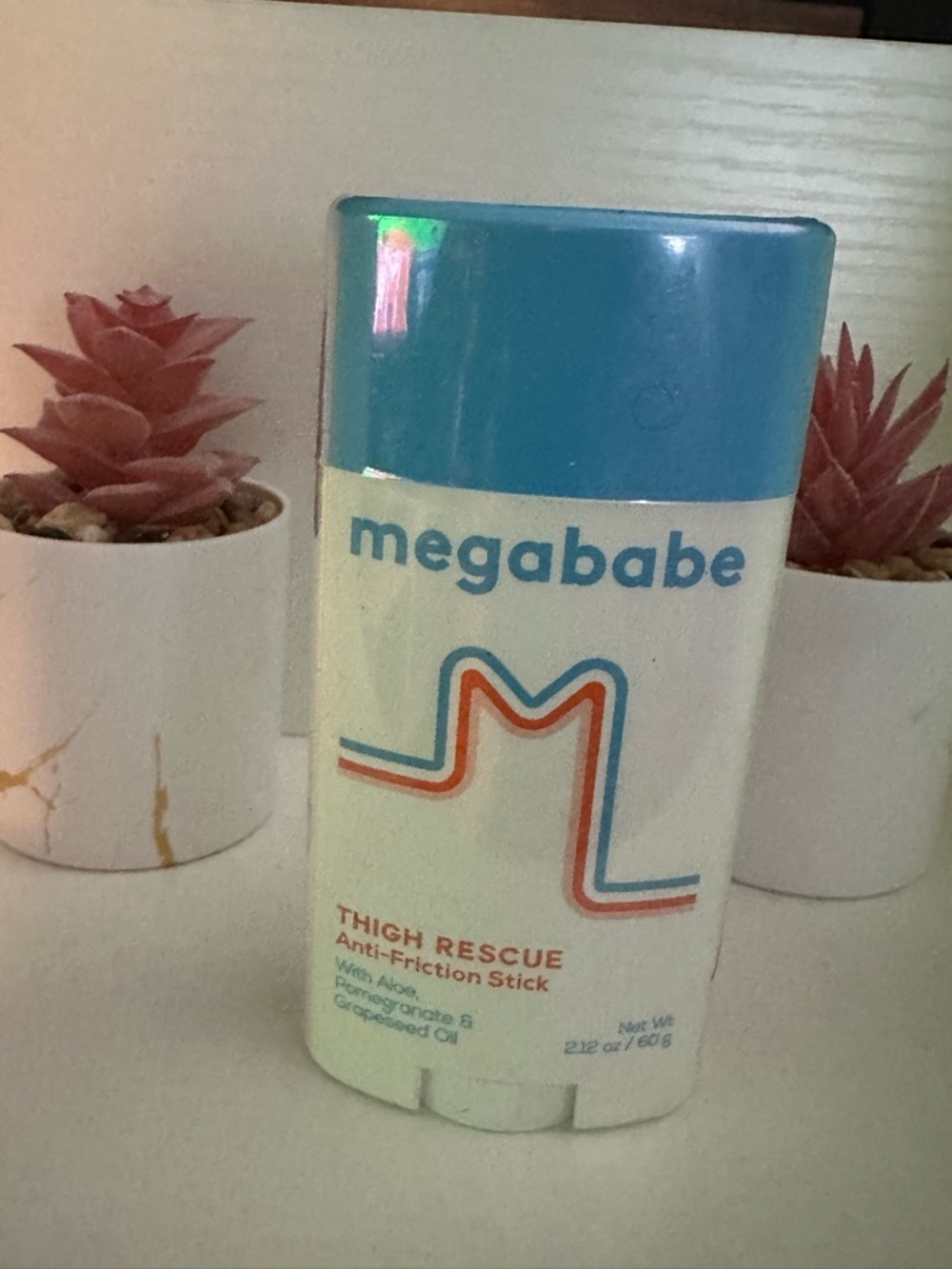 megababe Thigh Rescue Anti-Friction Stick - Blue